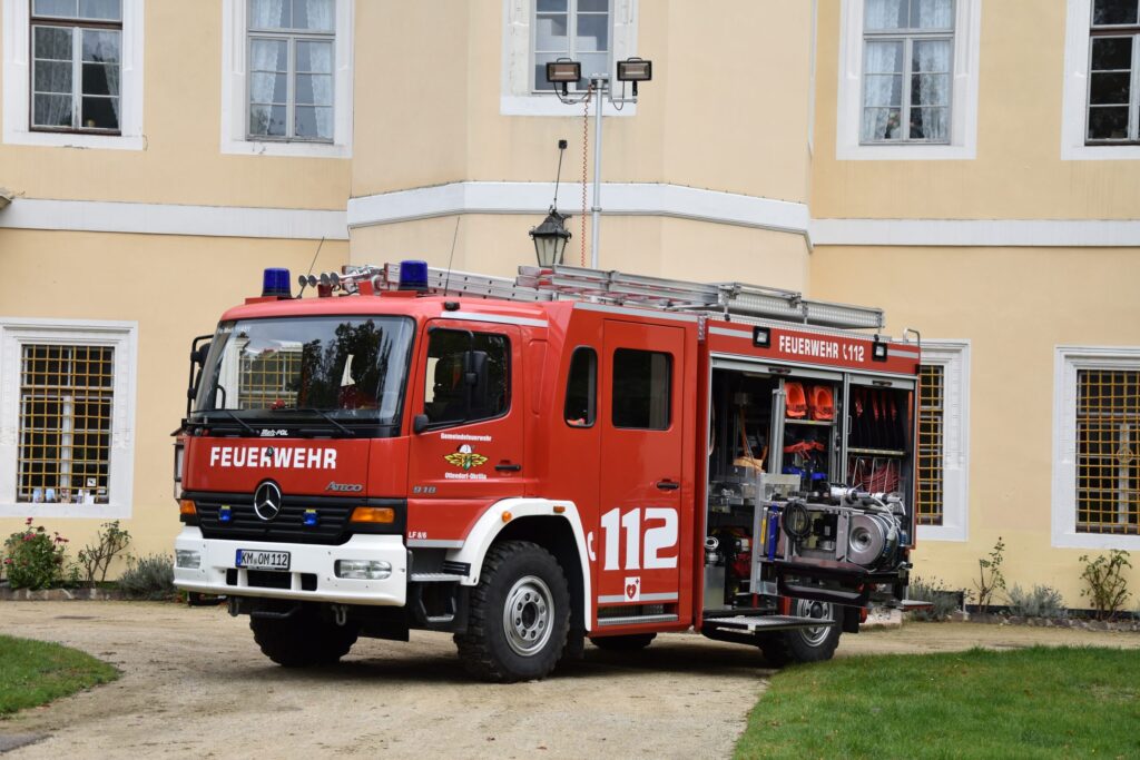 Löschfahrzeug Medingen Vorn